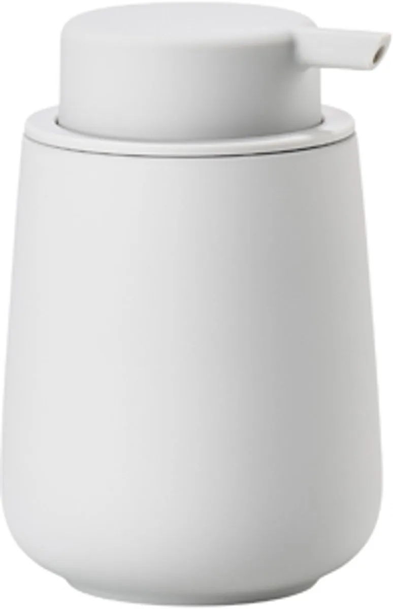 Nova One Zeepdispenser Dia 8 x 11,5 cm 0,25 liter von Zone Denmark in Soft Grey – Produktfoto