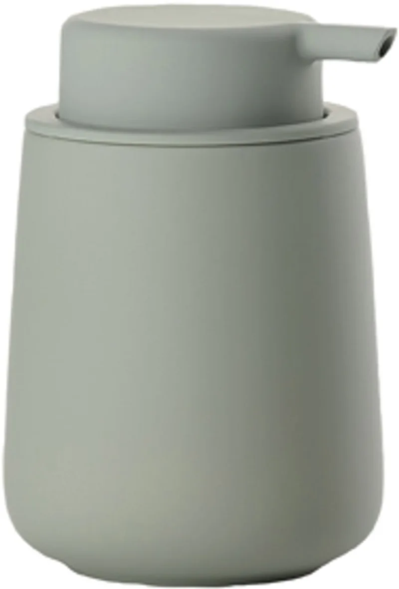Nova One Zeepdispenser - Zeeppompje Vrijstaand - Zeeppomp voor Badkamer, Keuken & Toilet - Toilet & Badkamer Accessoires - 250 ml - 11,5 x 8 cm - (blauw) von Zone Denmark in Matcha Green – Produktfoto