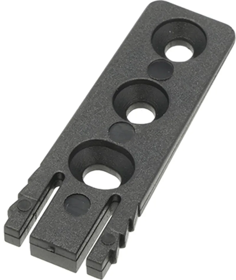 Rim Muurbevestiging 4,7 x 1,7 x 0,7 cm von Zone Denmark in Black – Produktfoto