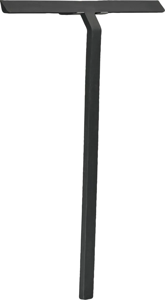Rim Schraper met houder 52 x 30 cm douchewisser - badkamer - trekker douche - siliconen materiaal - badkamer accessoires - douchecabine von Zone Denmark in Black – Produktfoto
