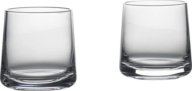 Rocks Lowball 8 cm 22 cl 2 stuks. by Zone Denmark in Clear – product photo