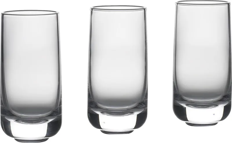 Rocks Shooter 8 cm 5 cl 3 st. van Zone Denmark in Clear – productfoto