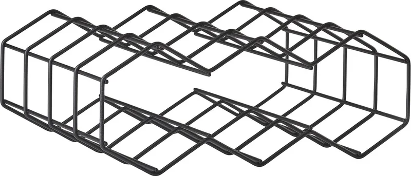 Rocks Wijnrek draad 28,8 x 22,8 x 11,4 cm van Zone Denmark in Black – productfoto