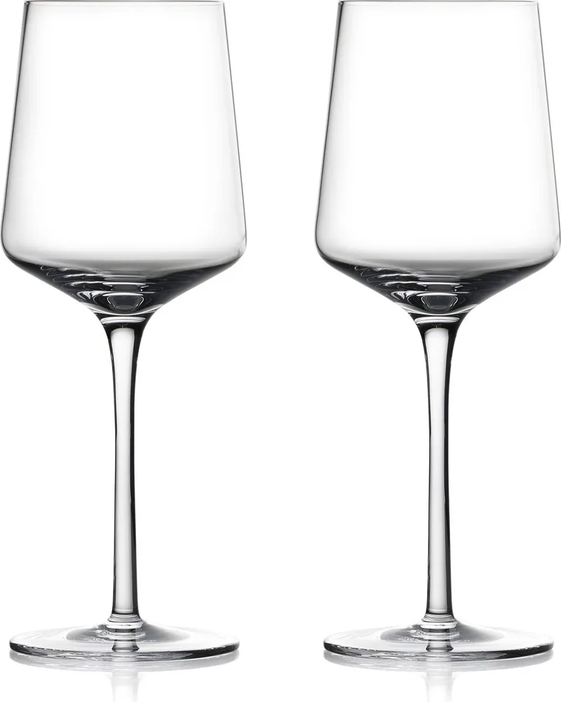 Rocks Witwijnglas Dia 8,05 x 21 cm 30 cl 2 st. van Zone Denmark in Clear – productfoto