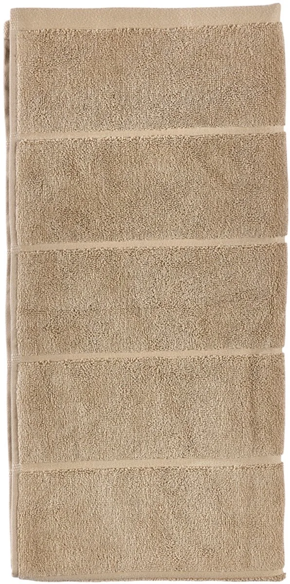 Sauna Badhanddoek 140 x 70 cm by Zone Denmark in Camel – product photo