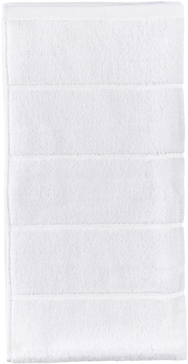 Sauna Badhanddoek 140 x 70 cm by Zone Denmark in White – product photo