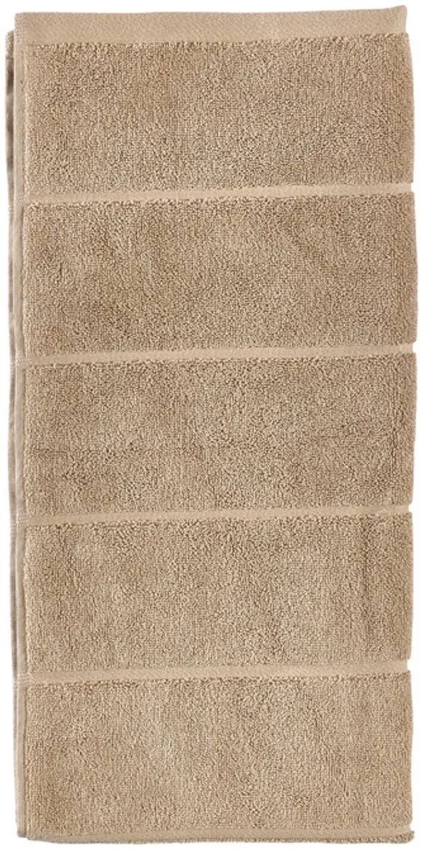 Sauna Handdoek 100 x 50 cm van Zone Denmark in Camel – productfoto