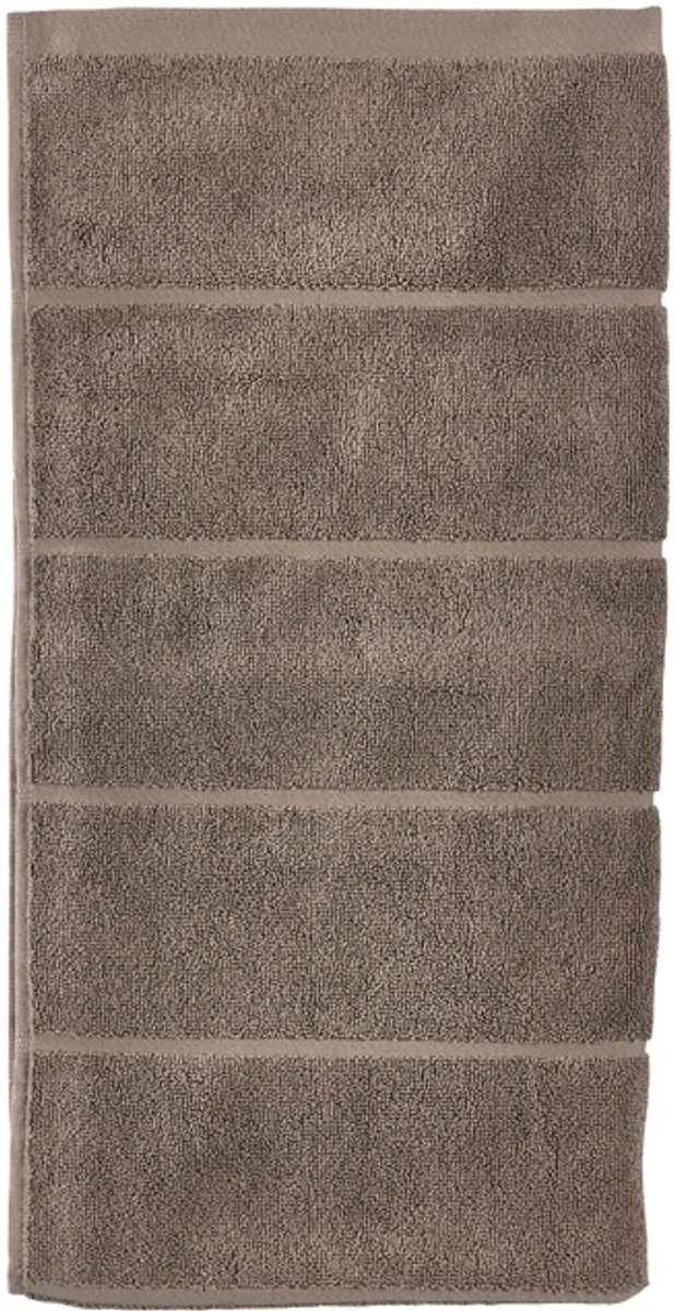 Sauna Handdoek 70 x 50 cm van Zone Denmark in Taupe – productfoto