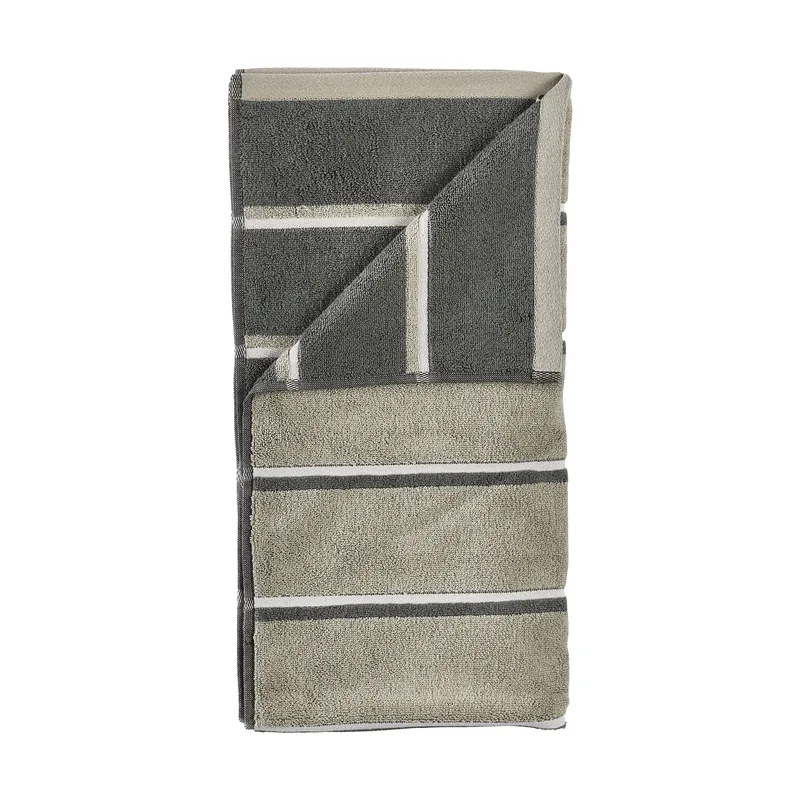 Sauna Handtuch Eucalyptus-olive green-soft grey, 50x100 cm van Zone Denmark – productfoto