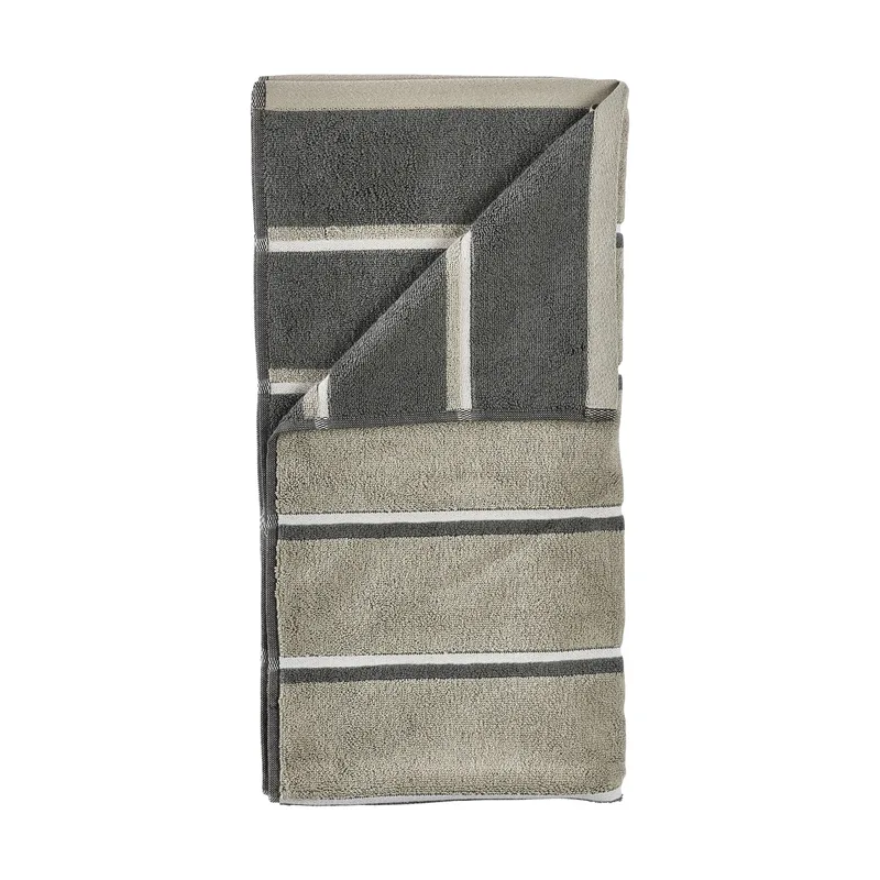 Sauna Handtuch Eucalyptus-olive green-soft grey, 70x140 cm by Zone Denmark – product photo