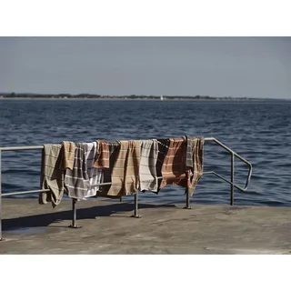 Sauna Handtuch Soft grey-eucalyptus-terracotta, 50x100 cm by Zone Denmark – product photo 2 of 3