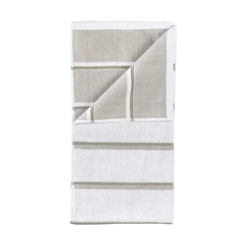 Sauna Handtuch White-soft grey-eucalyptus, 70x140 cm von Zone Denmark – Produktfoto