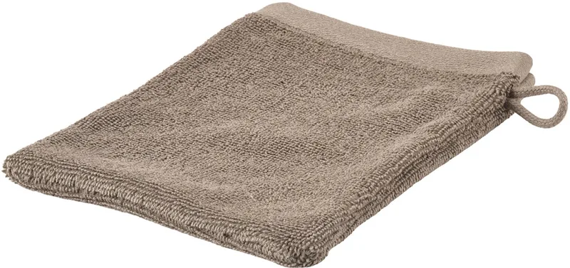 Sauna Washandje 21 x 15,5 x 1 cm van Zone Denmark in Taupe – productfoto