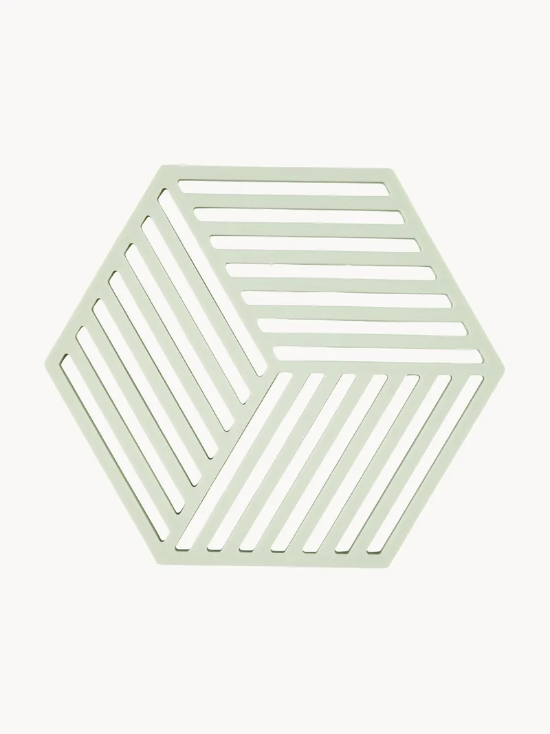 Siliconen onderzetters Hexagon, 6-delig van Zone Denmark – productfoto