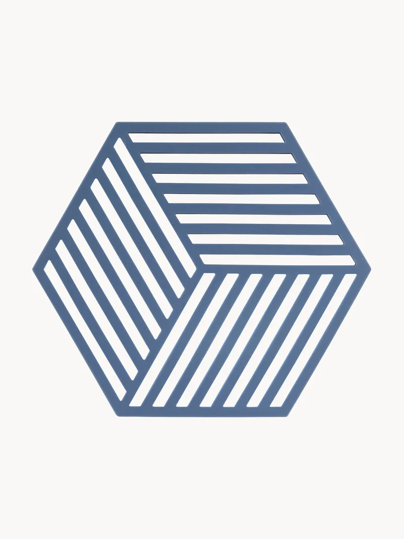 Siliconen onderzetters Hexagon, 6-delig van Zone Denmark – productfoto