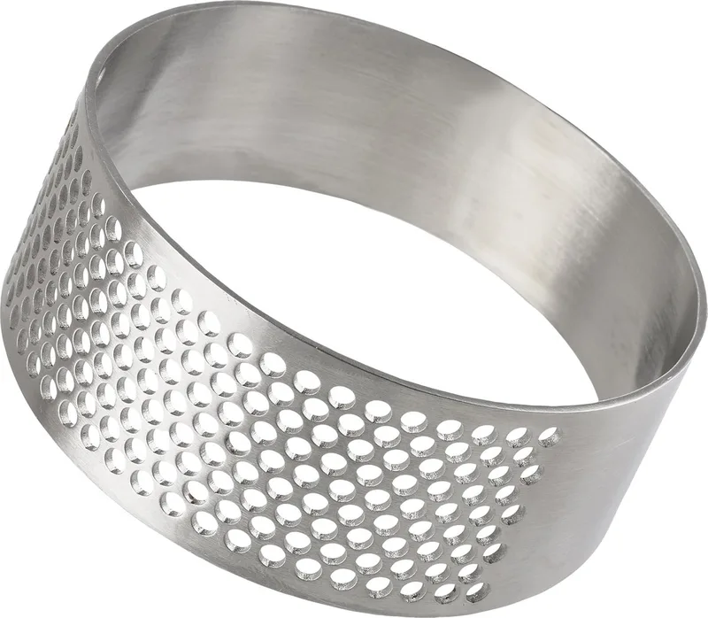 Singles Knoflookpers 8 x 8 x 3,5 cm Mat staal van Zone Denmark in Matte steel – productfoto