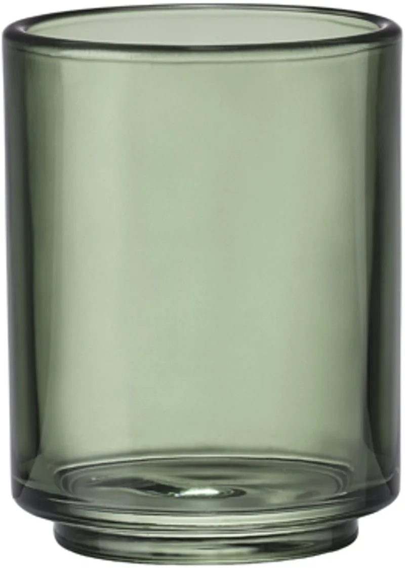 Tada Tandenborstelbeker Dia 7,5 x 10 cm de Zone Denmark en Dark Green – photo du produit