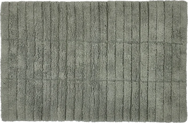 Tiles Badmat 80 x 50 cm fra Zone Denmark i Matcha Green – produktbillede