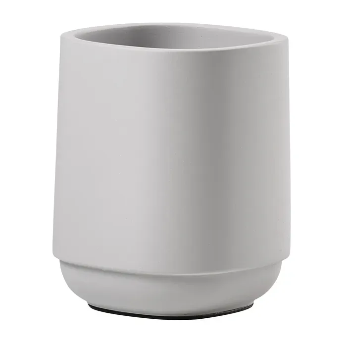 Time Zahnputzbecher 9,8cm Soft grey by Zone Denmark – product photo