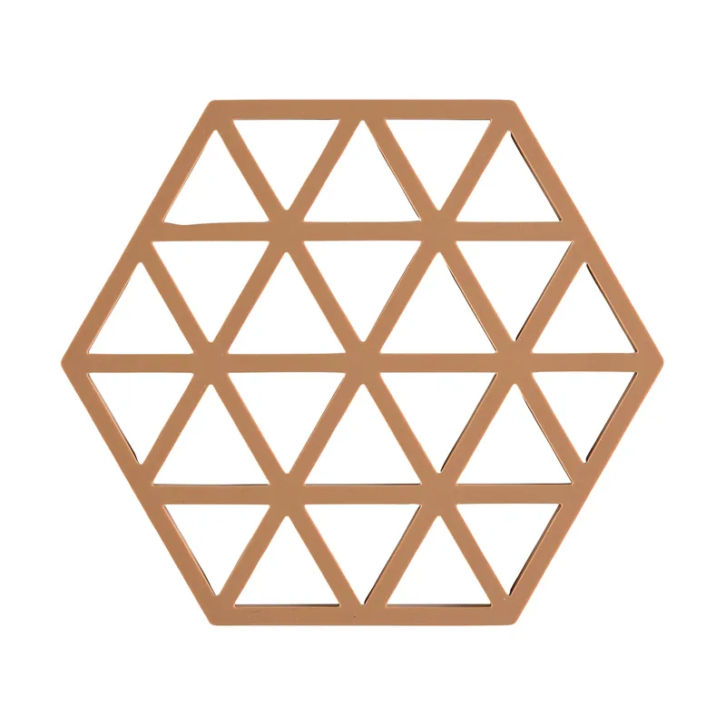 Triangle Topfuntersetzer Light Terracotta von Zone Denmark – Produktfoto