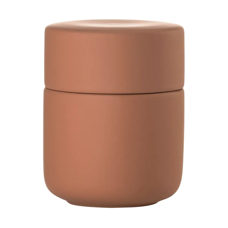 Ume Dose mit Deckel Terracotta von Zone Denmark – Produktfoto