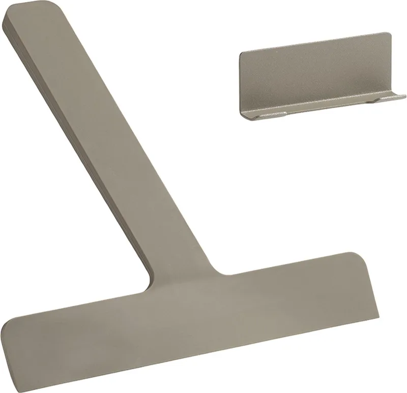 Ume Douchewisser – Wisser douche met Houder – Zelfklevende Ophanghaak – Trekker douche Silicone – Badkamer Accessoire – Anti-roest Design – Olijfgroen – 24×22×2,2 cm by Zone Denmark in Olive green – product photo