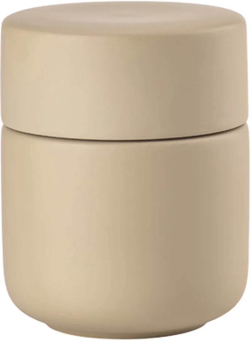 Ume Pot met deksel Dia 8,3 x 10,3 cm van Zone Denmark in Camel – productfoto