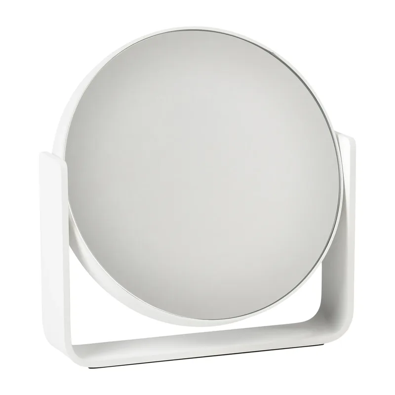 Ume Tischspiegel mit 5-facher Vergrößerung 19x19,5 cm White von Zone Denmark – Produktfoto