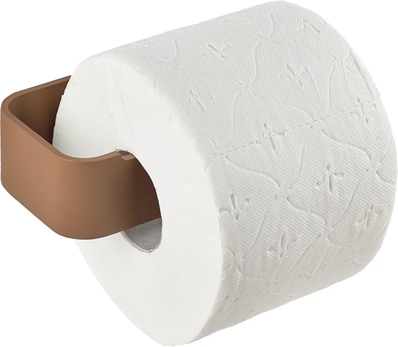 Ume Toiletrolhouder - WC Rolhouder - WC Papier Houder - Wandmontage - Toilet & Badkamer Accessoires - 16,4 x 7,6 x 4 van Zone Denmark in Terracotta – productfoto