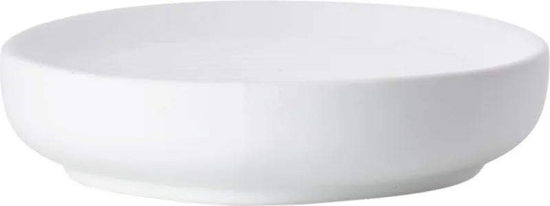 Ume Zeepbakje - Zeepschaaltje keramiek - Toilet & Badkamer Accessoires - Ø 12 cm - Wit de Zone Denmark en White – photo du produit