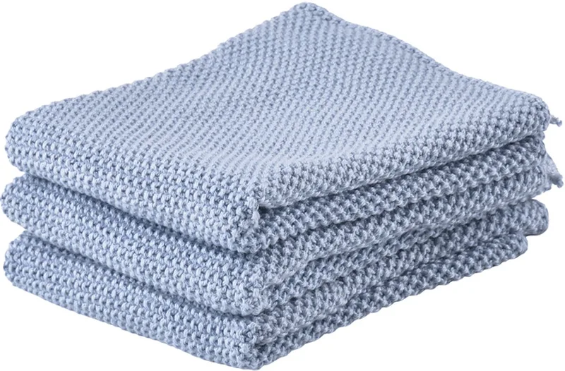 Vaatdoek 27 x 27 cm 3 stuks de Zone Denmark en Blue – photo du produit