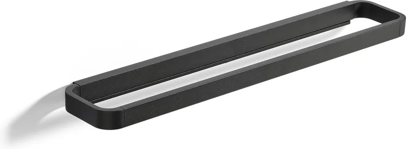 Zone Rim handdoekhouder 44x7.5cm by Zone Denmark in Black – product photo