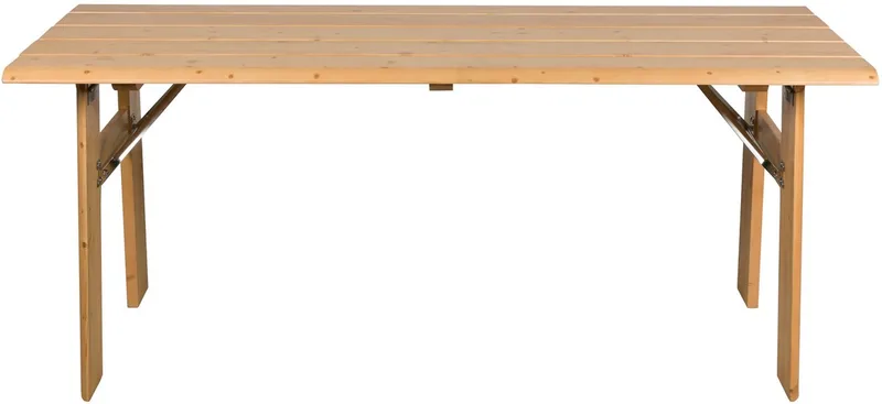 Avenue Tuintafel/ Picknicktafel Opklapbaar 180x79 cm Naturel/ Bruin by Zuiver in Beige – product photo