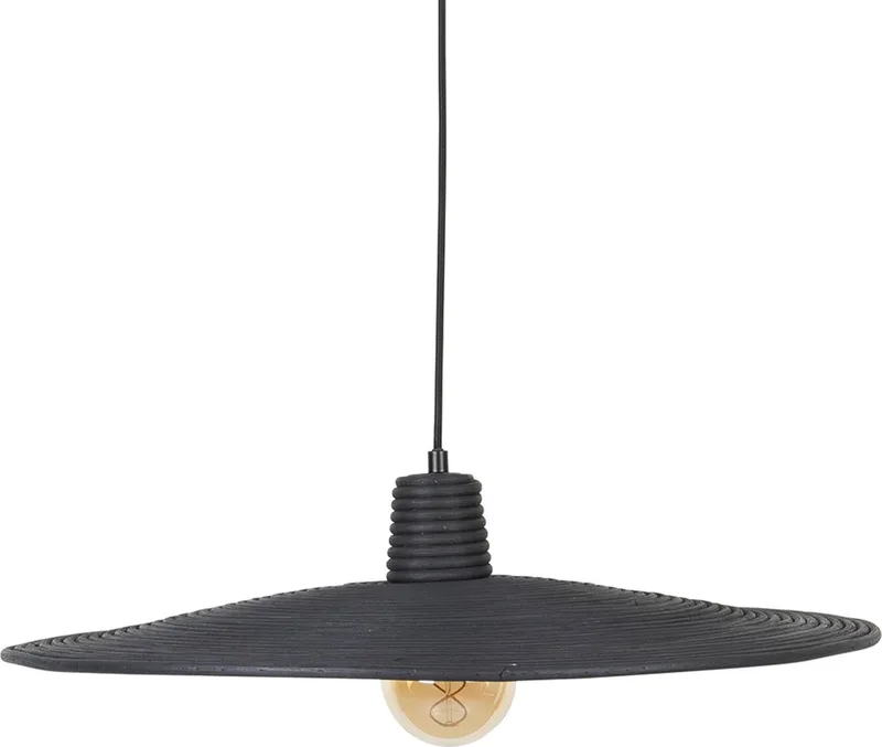 Balance Hanglamp 60 cm (L) Rotan van Zuiver in Zwart – productfoto