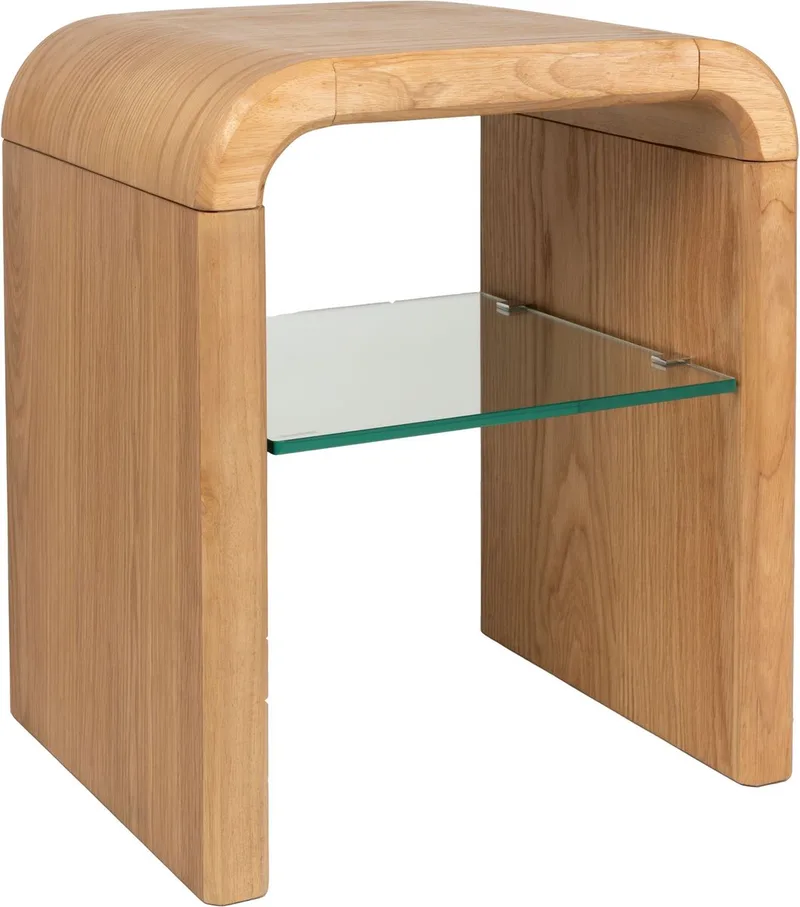 Brave Bijzettafel Hout van Zuiver in Bruin – productfoto