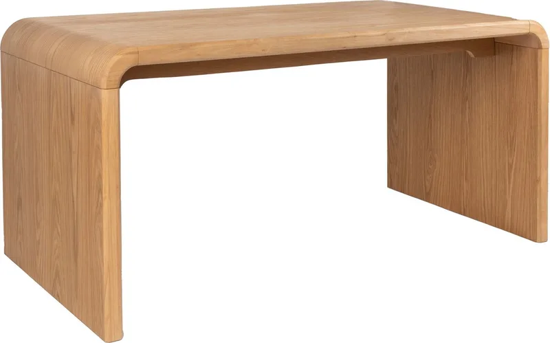 Brave Eettafel 160x80 cm Hout van Zuiver in Bruin – productfoto
