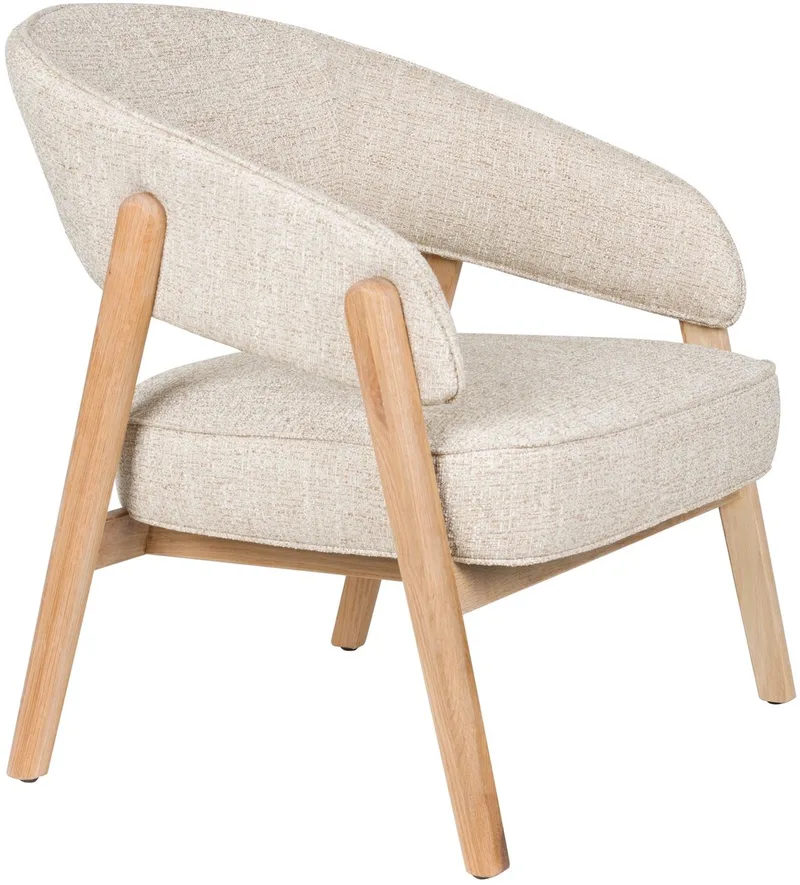 Bright Fauteuil van Zuiver in Beige – productfoto