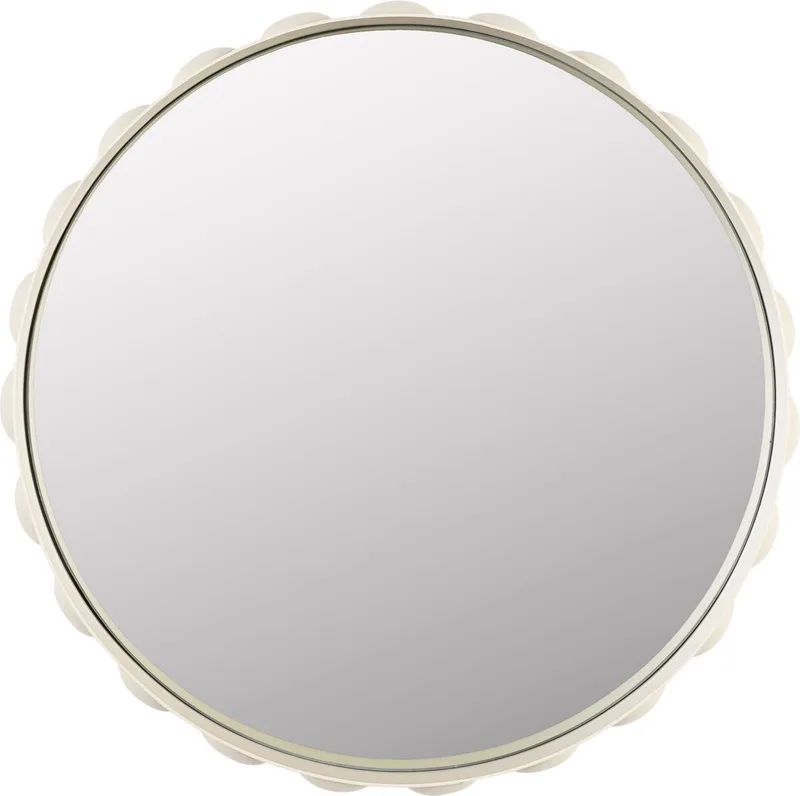 Bubbles Spiegel/ Wandspiegel by Zuiver in Beige – product photo