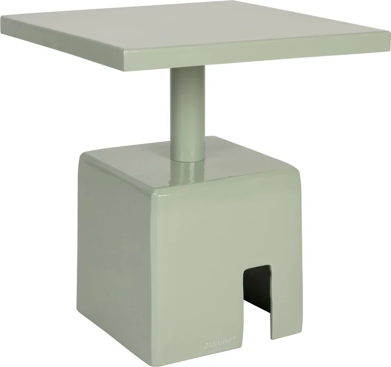 Chubby Bijzettafel Vierkant 40x40 cm de Zuiver en Groen – photo du produit