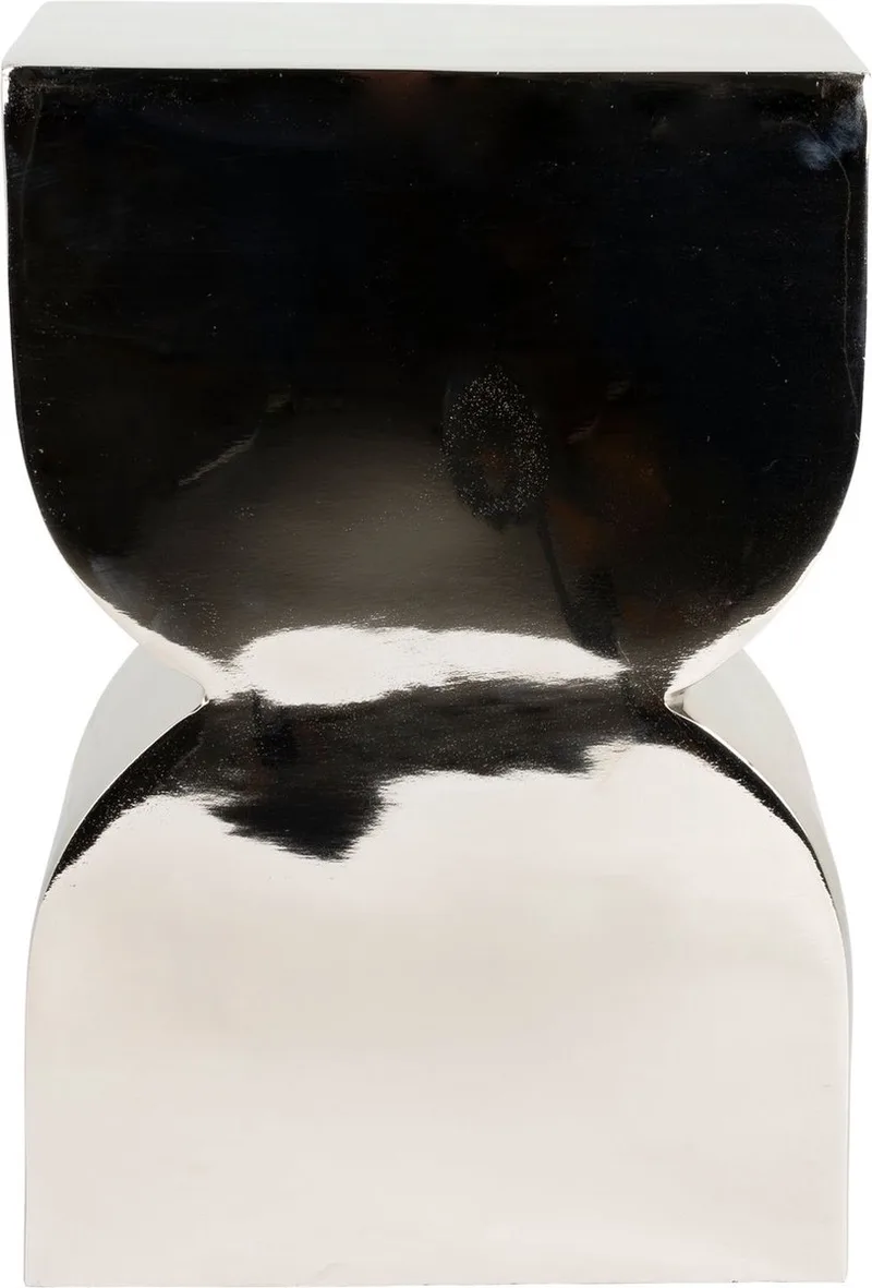 Cones Krukje/ Bijzettafeltje Shiny by Zuiver in Zilver – product photo