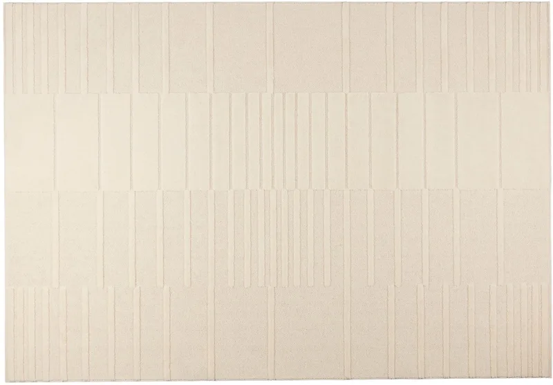 Crossing Vloerkleed 200x300 cm Beige van Zuiver in Grijs – productfoto