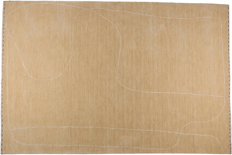 Doodle Vloerkleed 200x300 cm van Zuiver in Beige – productfoto