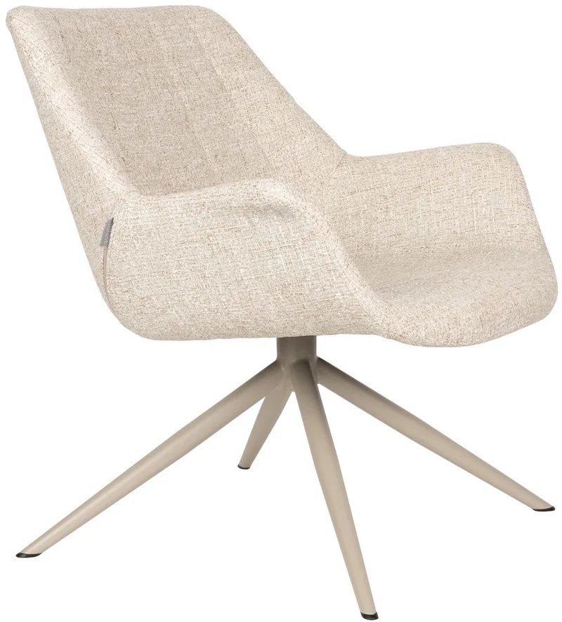 Doulton Fauteuil de Zuiver en Beige – photo du produit