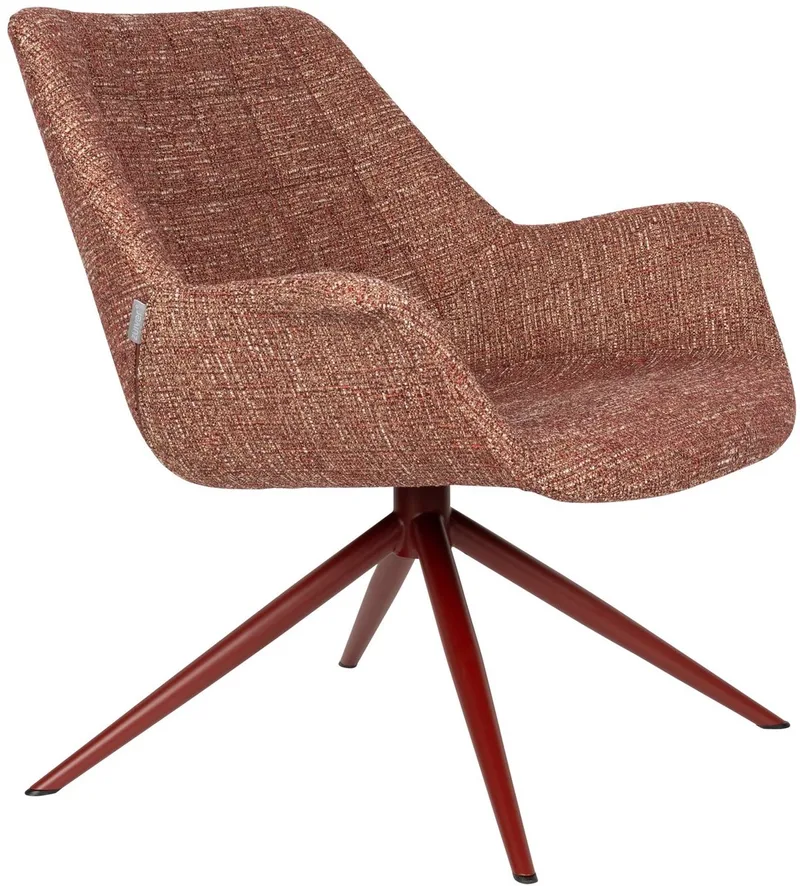 Doulton Fauteuil de Zuiver en Rood – photo du produit