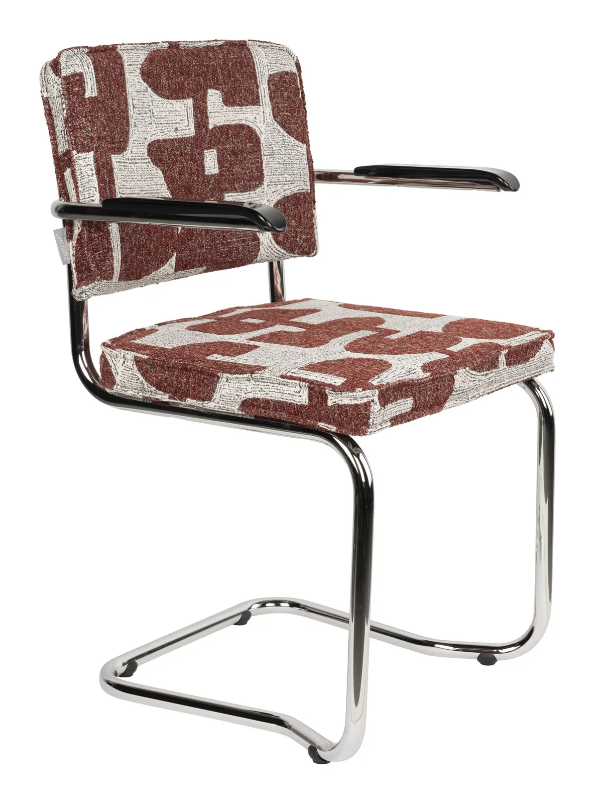 Eetkamerstoel Ridge Kink Deco - Rood van Zuiver – productfoto