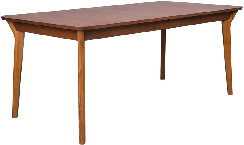 Ellen Uitschuifbare Eettafel 180/220x90 cm Walnoot van Zuiver in Bruin – productfoto