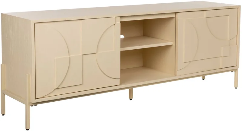 Faces Dressoir laag de Zuiver en Beige – photo du produit