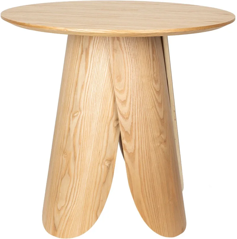 Fleur Bistro Tafel Hout von Zuiver in Naturel – Produktfoto