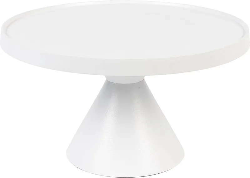 Floss Salontafel Rond 60 cm van Zuiver in Wit – productfoto