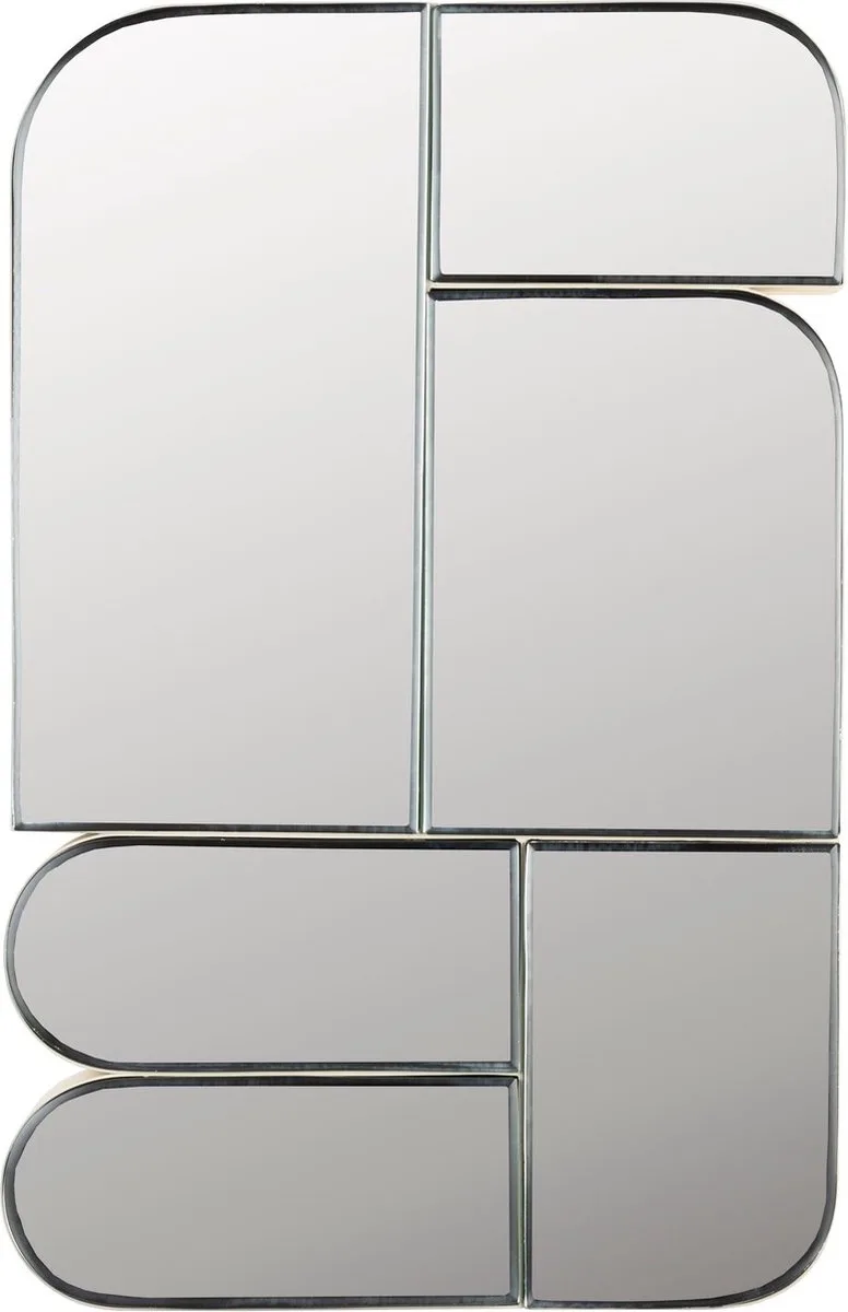 Glamour Spiegel/ Wandspiegel van Zuiver in Beige – productfoto